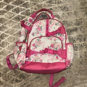 Pottery Barn Kids x Love Shack Fancy Floral Pink Kids Backpack